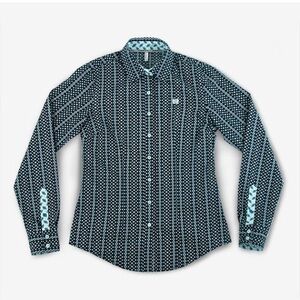 Cinch Women's Sapphire chic top. Long Sleeve Button Down Shirt